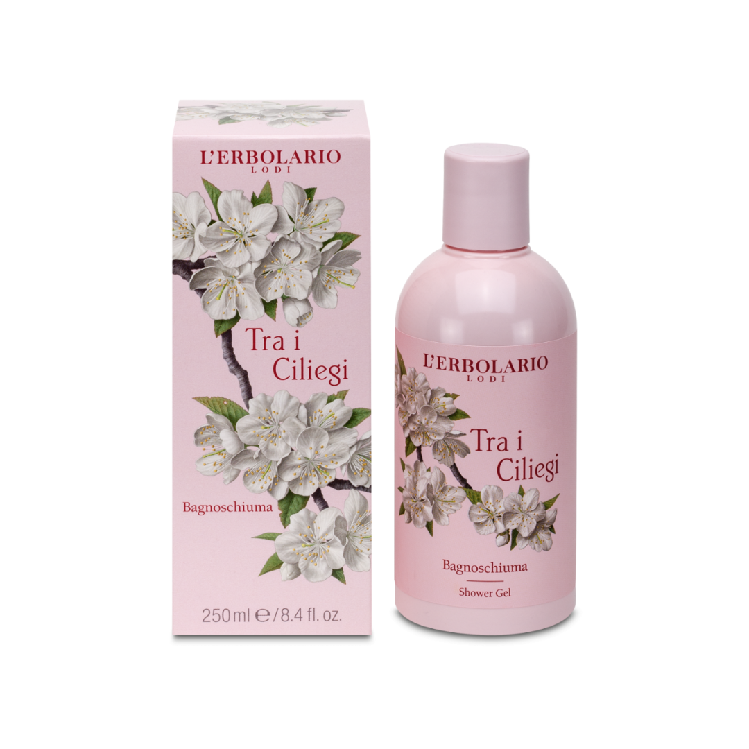 Bagnoschiuma - Tra i Ciliegi - L'Erbolario