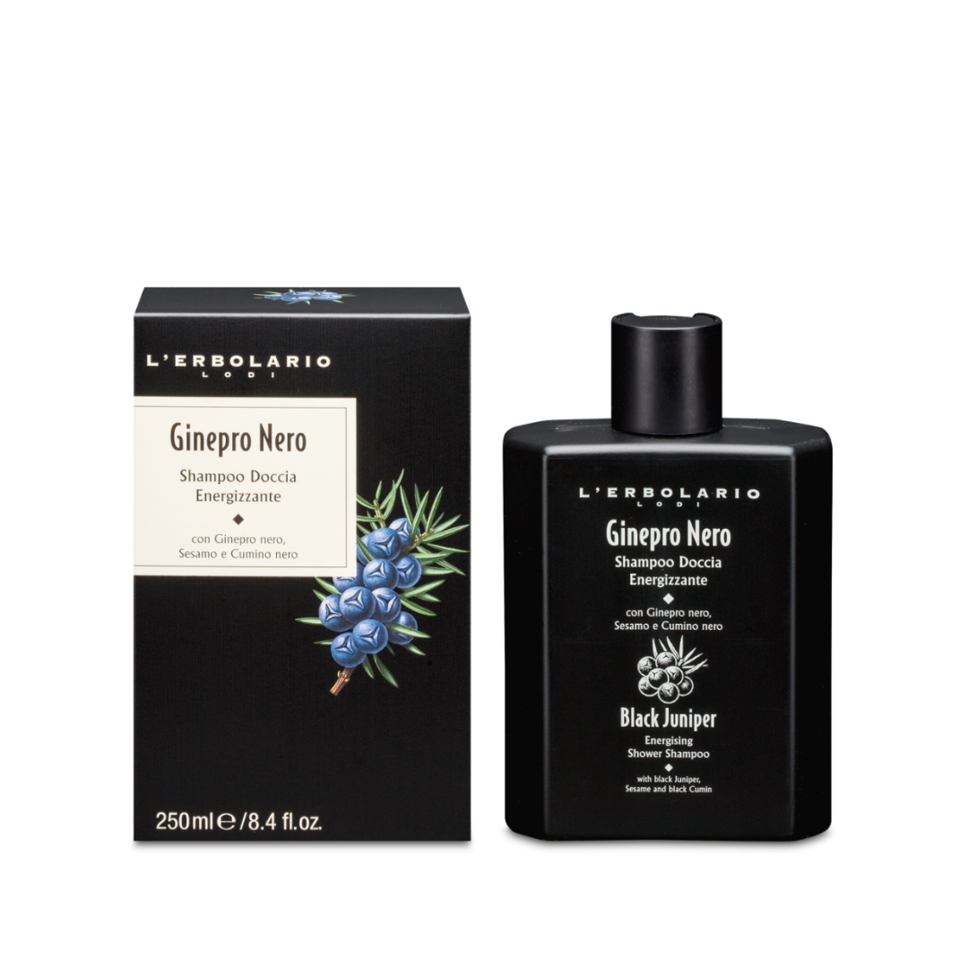Shampoo Doccia Energizzante - Ginepro Nero - L'Erbolario
