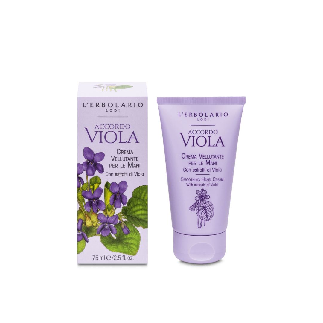 Crema vellutante per le mani - Accordo Viola - L'Erbolario