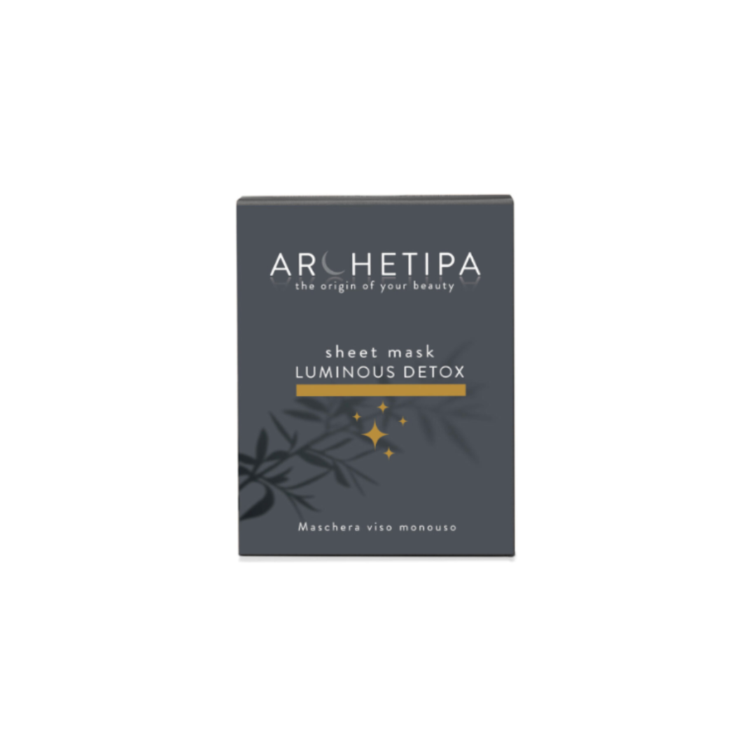 Sheet mask luminous detox - Archetipa
